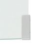 Voir la diapositive 5 : VIDAXL Table basse 49,5 x 50 x 45 cm Verre trempe Transparent