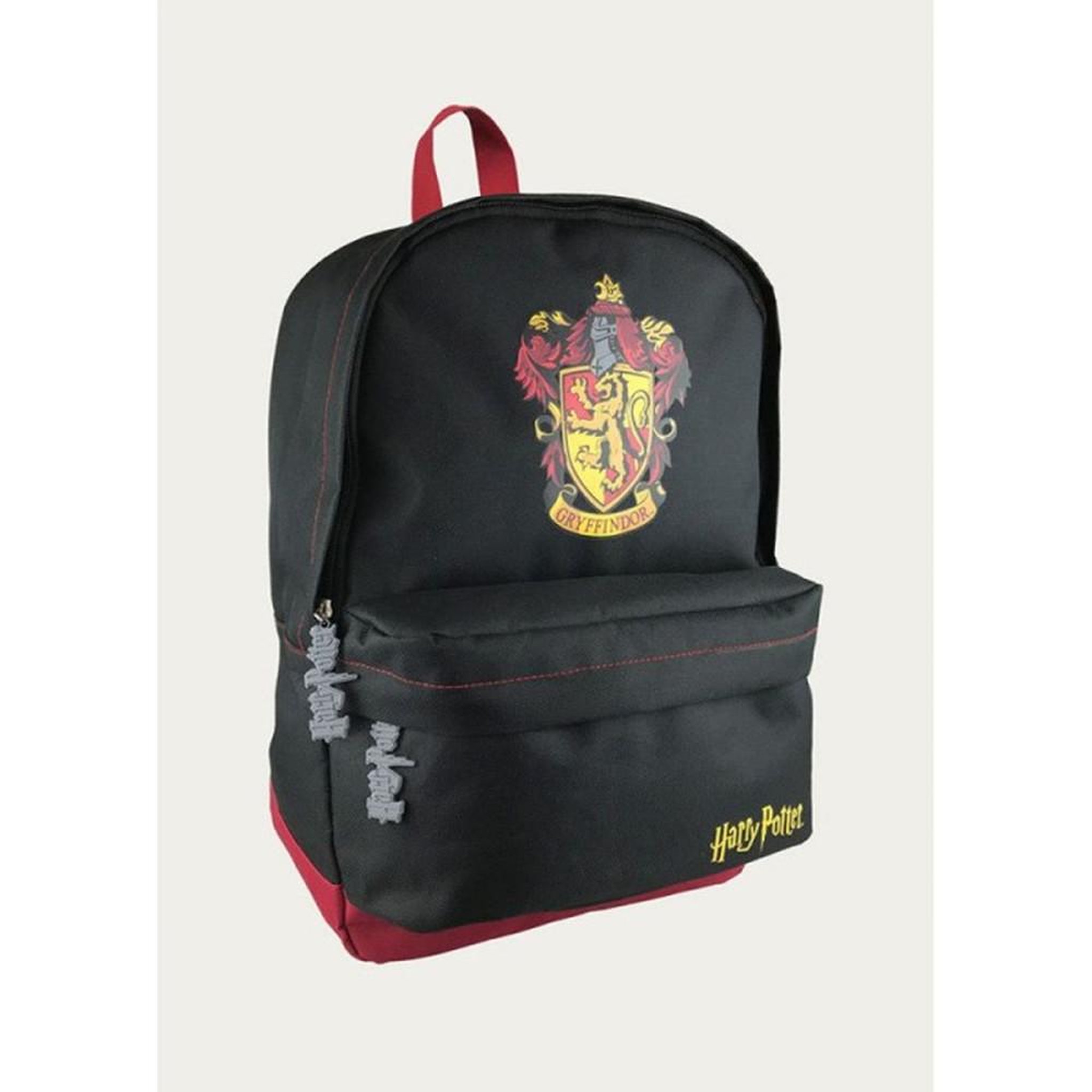 Voir la diapositive 5 : GROOVY Sac à dos Harry Potter Gryffindor adulte noir bourgogne en polyester 38 x 28 x 15 cm