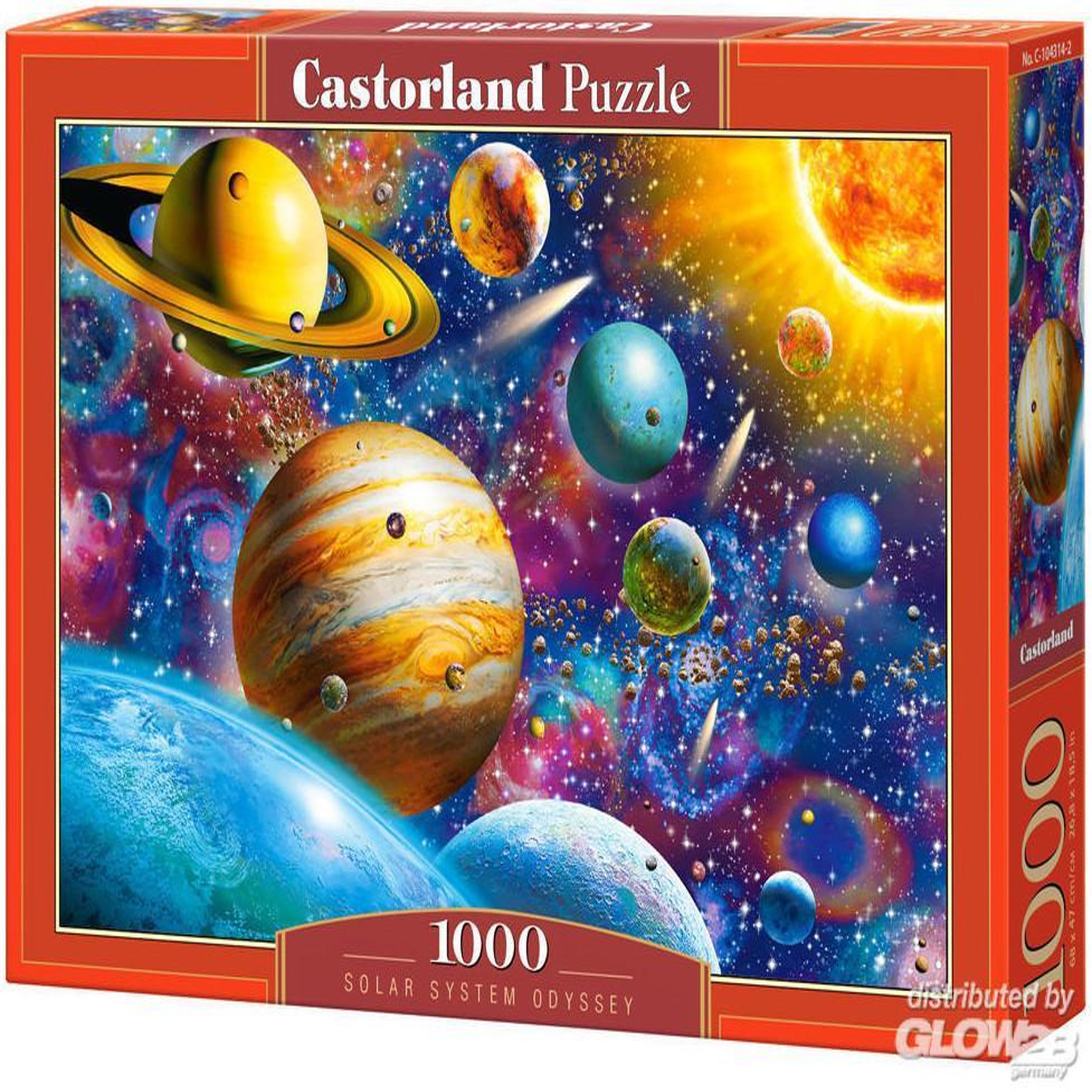 Voir la diapositive 3 : Castorland Puzzle 1000 pièces : l'odyssée du système solaire