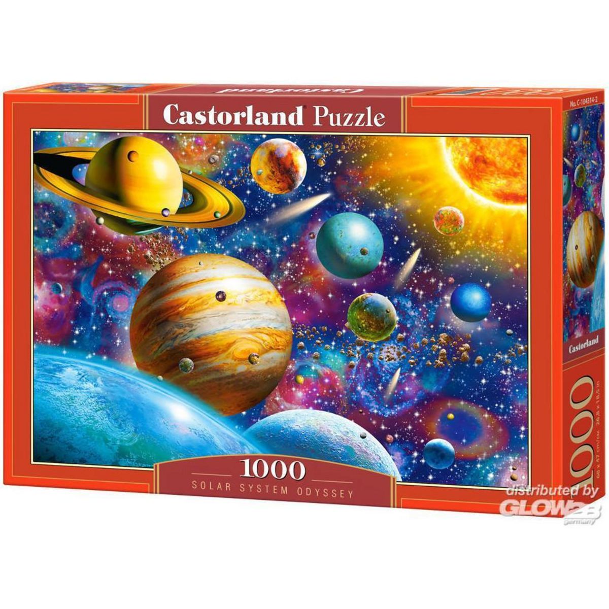 Castorland Puzzle 1000 pièces : L'odyssée du Système Solaire