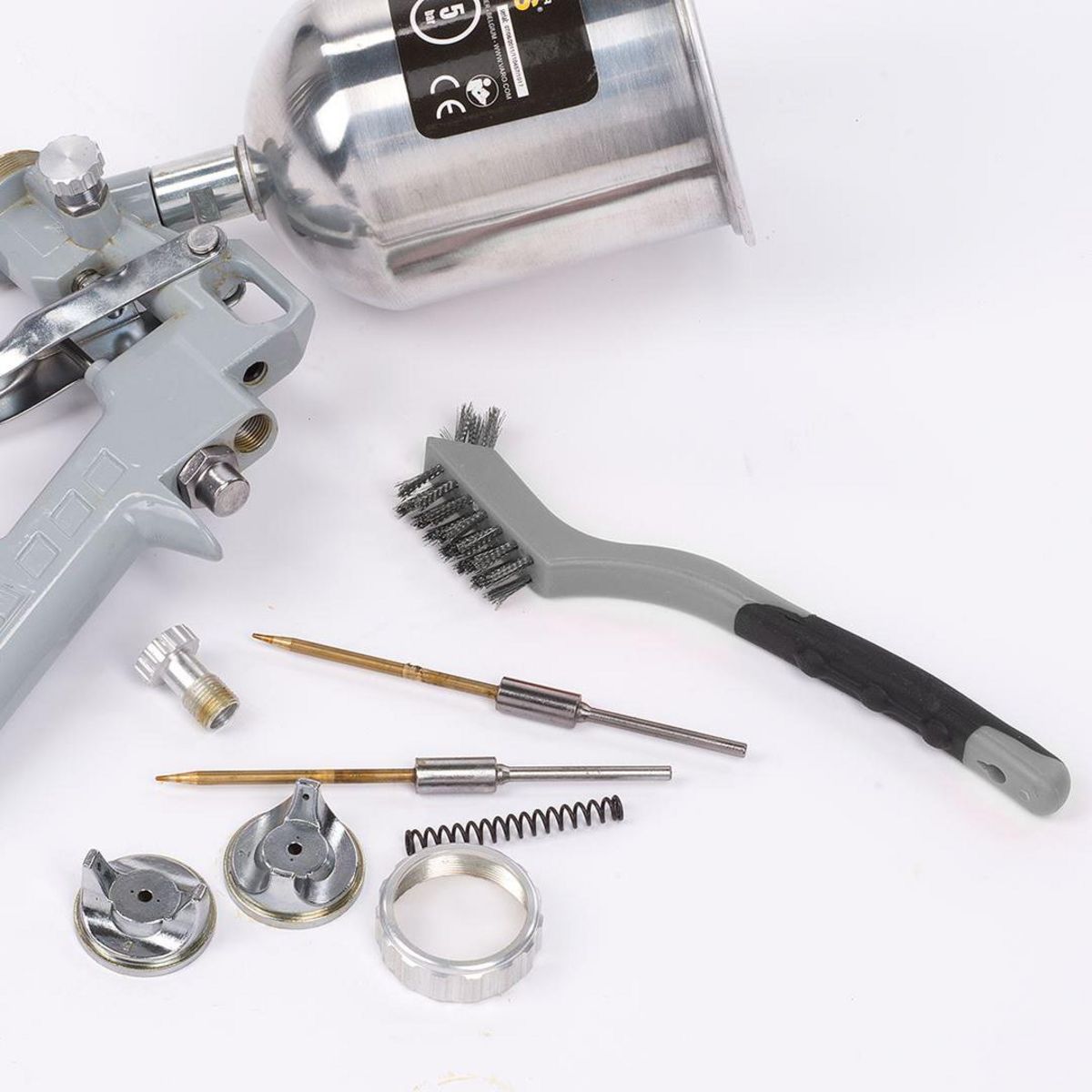 KREATOR Set de 3 Brosses métalliques  cuivre, acier, nylon  Kreator