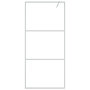 Voir la diapositive 3 : VIDAXL Paroi de douche Argente 90x195 cm Verre ESG transparent