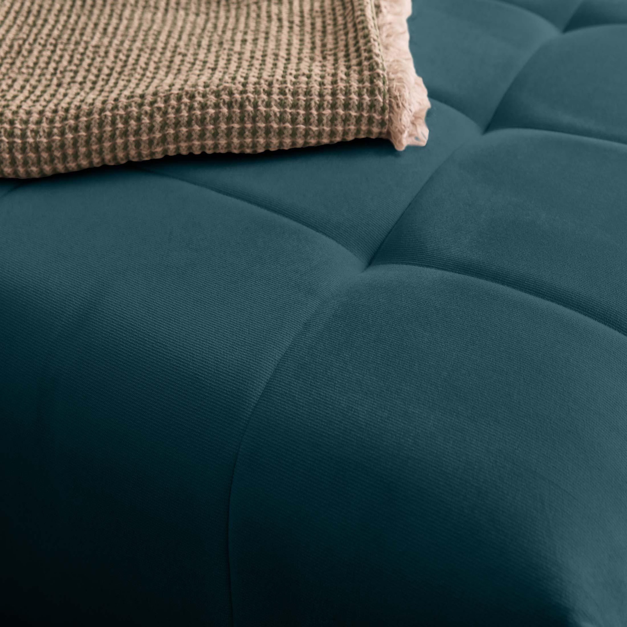 Voir la diapositive 6 : BEST MOBILIER Petra - canapé d'angle réversible - convertible avec coffre - 4 places - en velours