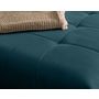 Voir la diapositive 6 : BEST MOBILIER Petra - canapé d'angle réversible - convertible avec coffre - 4 places - en velours