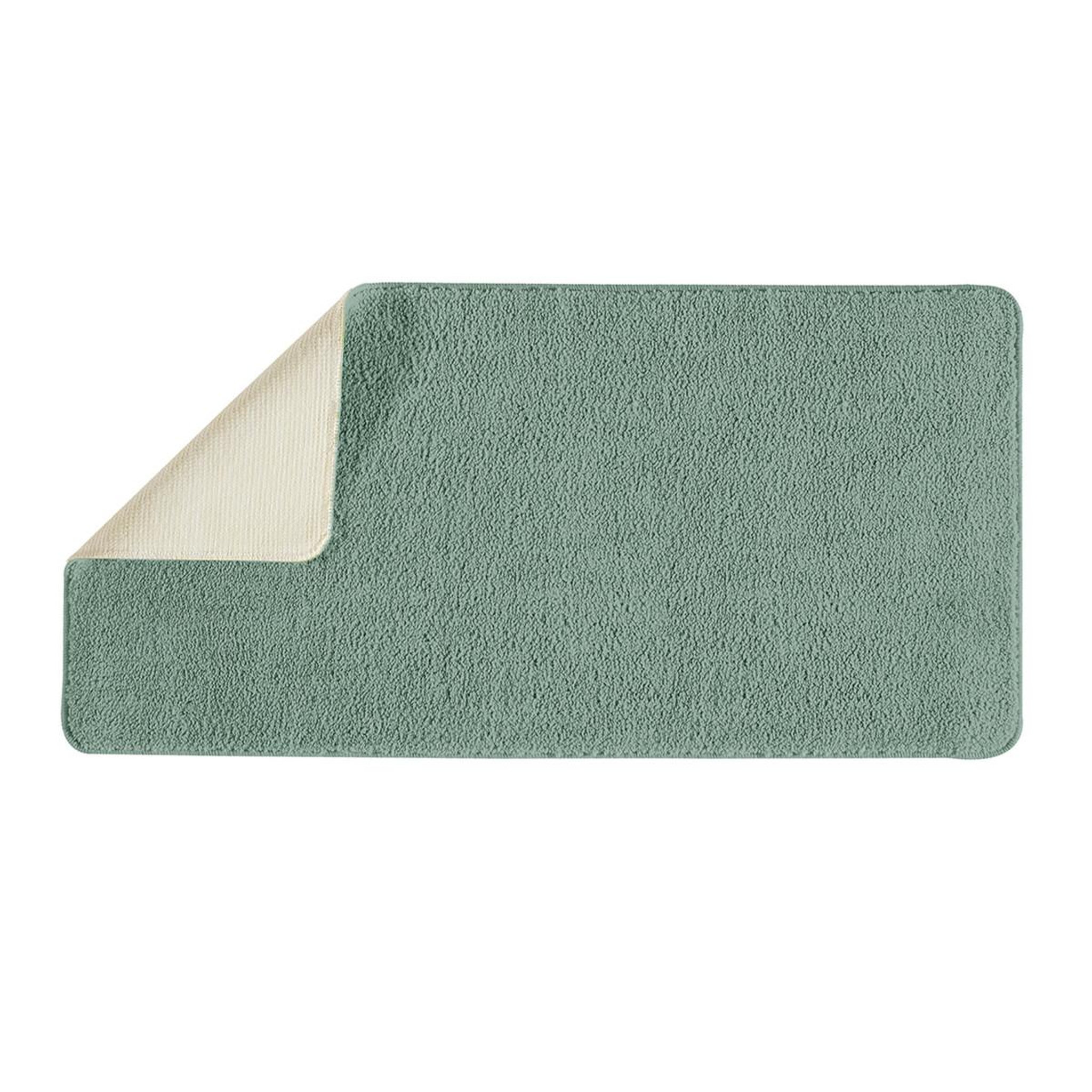 Voir la diapositive 1 : GUY LEVASSEUR Tapis de bain uni 60x120 en polyester 60x120cm