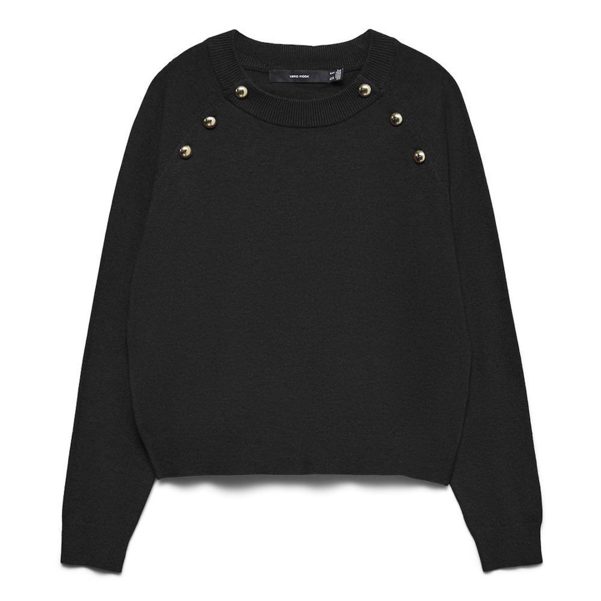 Vero Moda Pull Noir Femme Vero Moda Happy