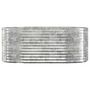 Voir la diapositive 3 : VIDAXL Lit sureleve de jardin Acier enduit de poudre Argente