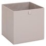 Voir la diapositive 3 : FIVE Lot de 2 boites de rangement BOHEMA - L. 31 x l.31 x H. 31 cm - Beige