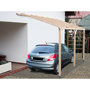 Voir la diapositive 1 : Carport bois adossé 15 m²