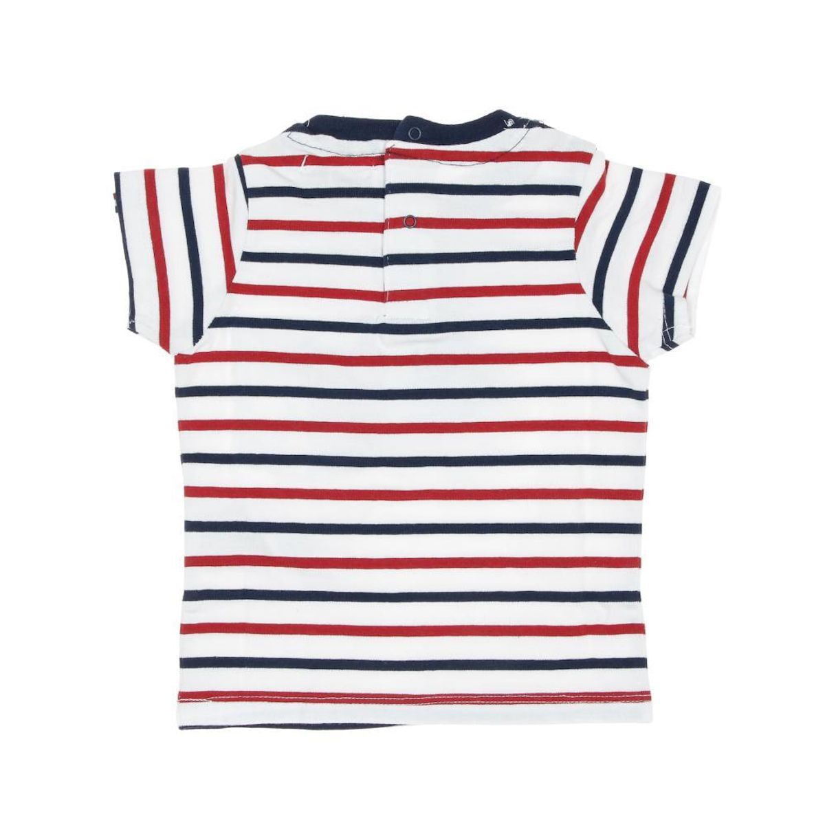 Little Marcel T shirt Blanc//Rouge Garçon Little Marcel LMEV0026