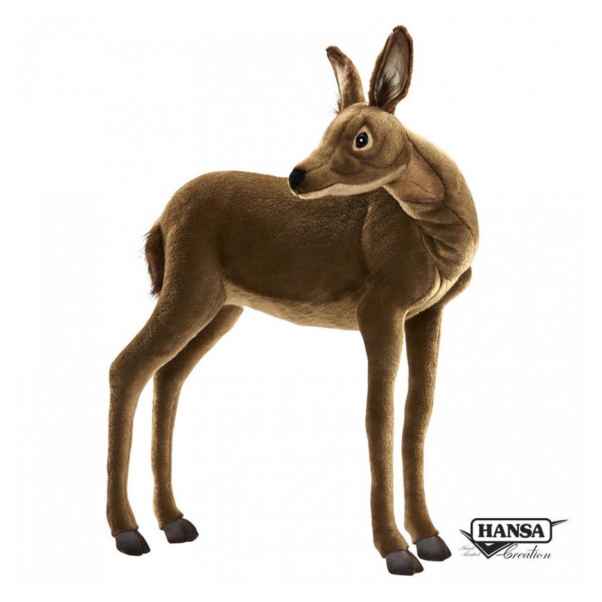 Hansa Hansa peluche geante biche 75cml
