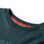 VIDAXL T-shirt pour enfants a manches longues vert fonce 92