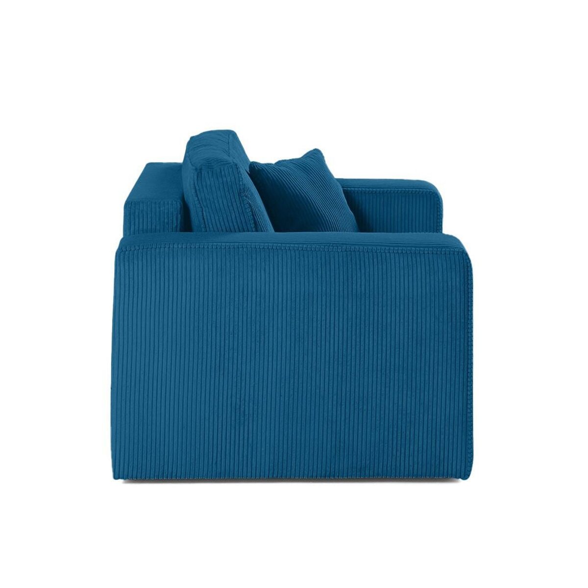 BEST MOBILIER Topaze - fauteuil - en velours côtelé