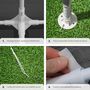 Voir la diapositive 5 : tectake Tonnelle Vivara 6 x 3 m avec 5 éléments latéraux