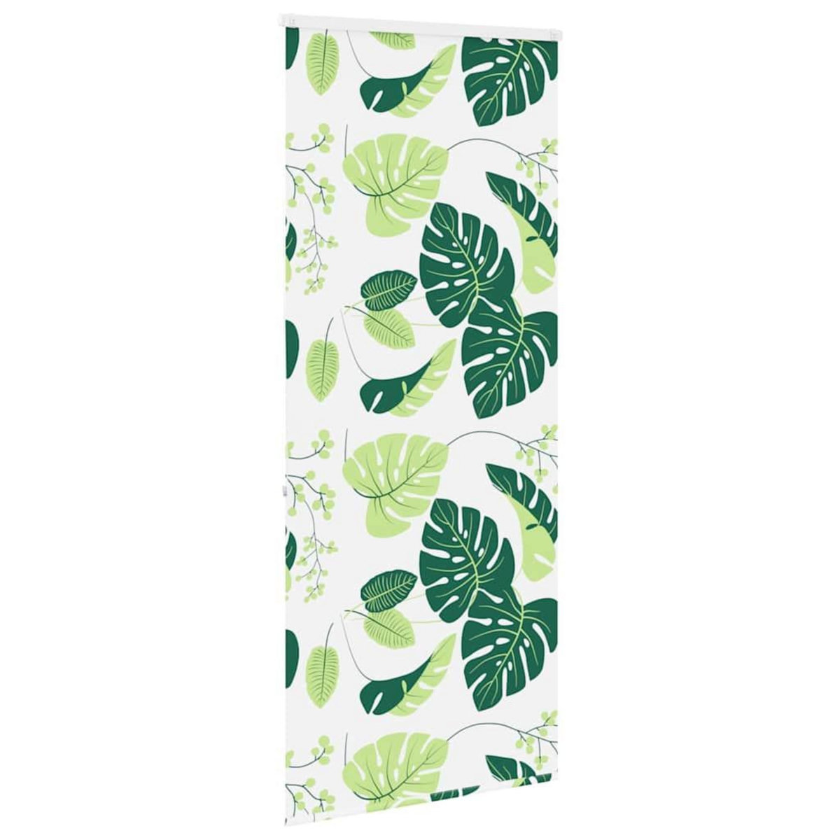 VIDAXL Store enrouleur de douche avec cassette largeur du tissu 96 cm