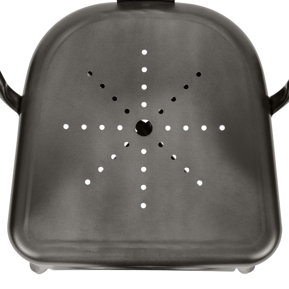 Rendez vous déco Lot de 2 chaises en métal chromé - Indus