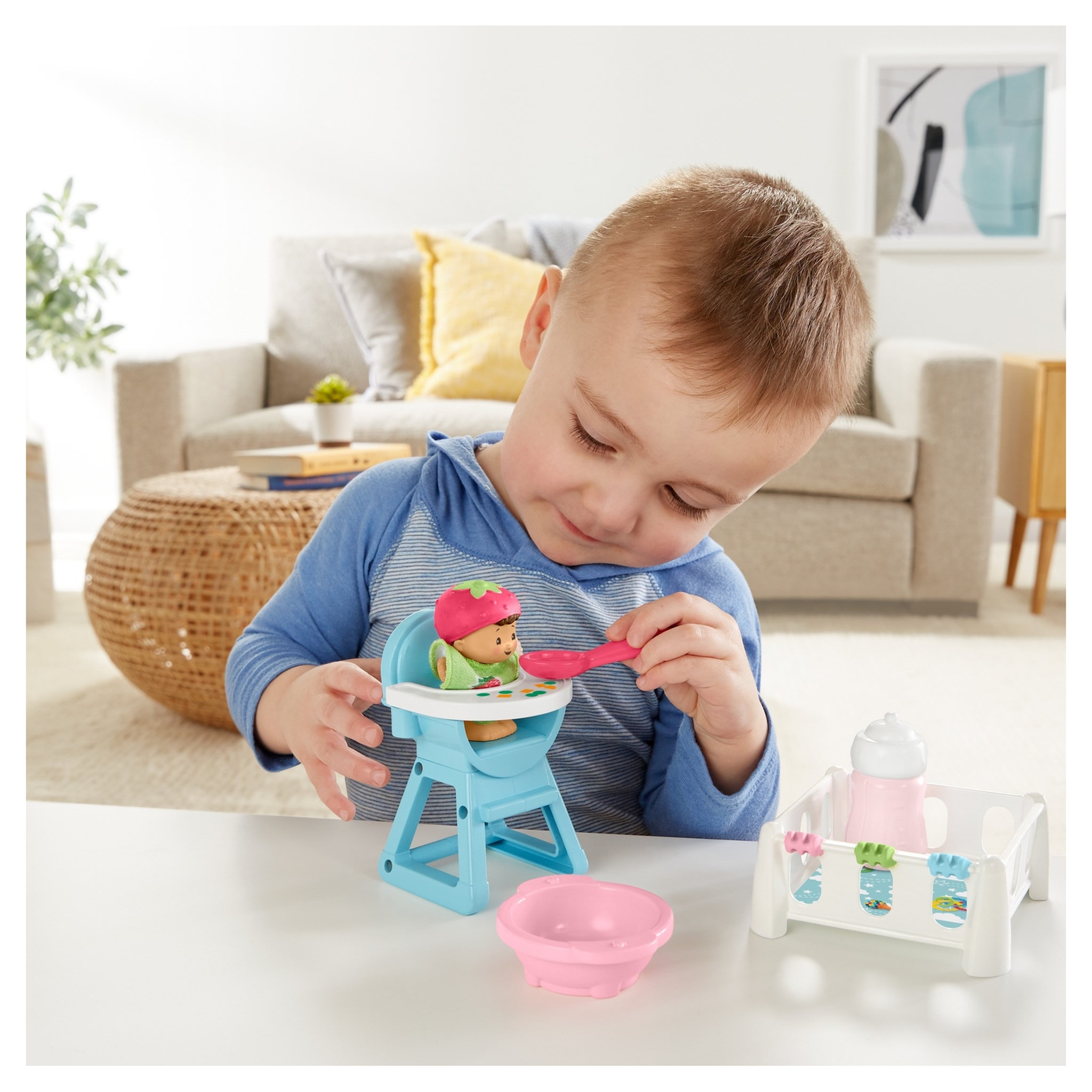 Voir la diapositive 7 : Fisher price Pack deluxe Little People Babies