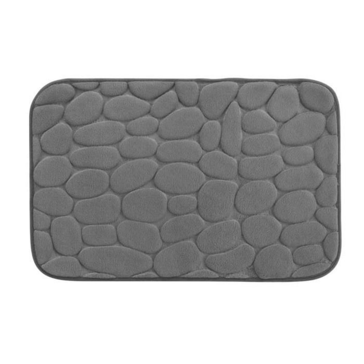Paris Prix Tapis de Bain  Ricochet  40x60cm Anthracite