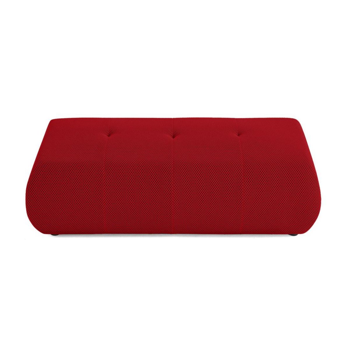 LISA DESIGN Onyx - pouf d'appoint - en tissu mailles 3d