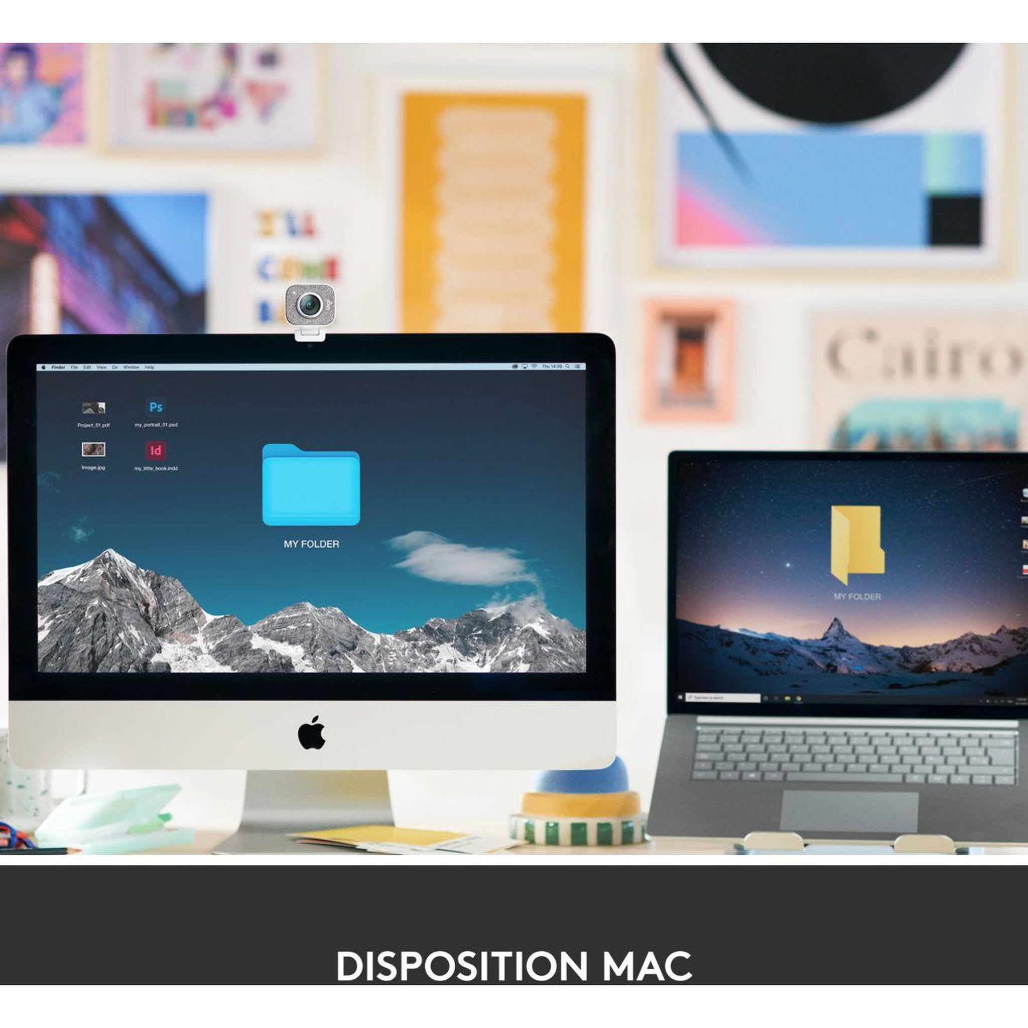 Voir la diapositive 2 : Logitech Clavier sans fil MX Keys mini pour Mac