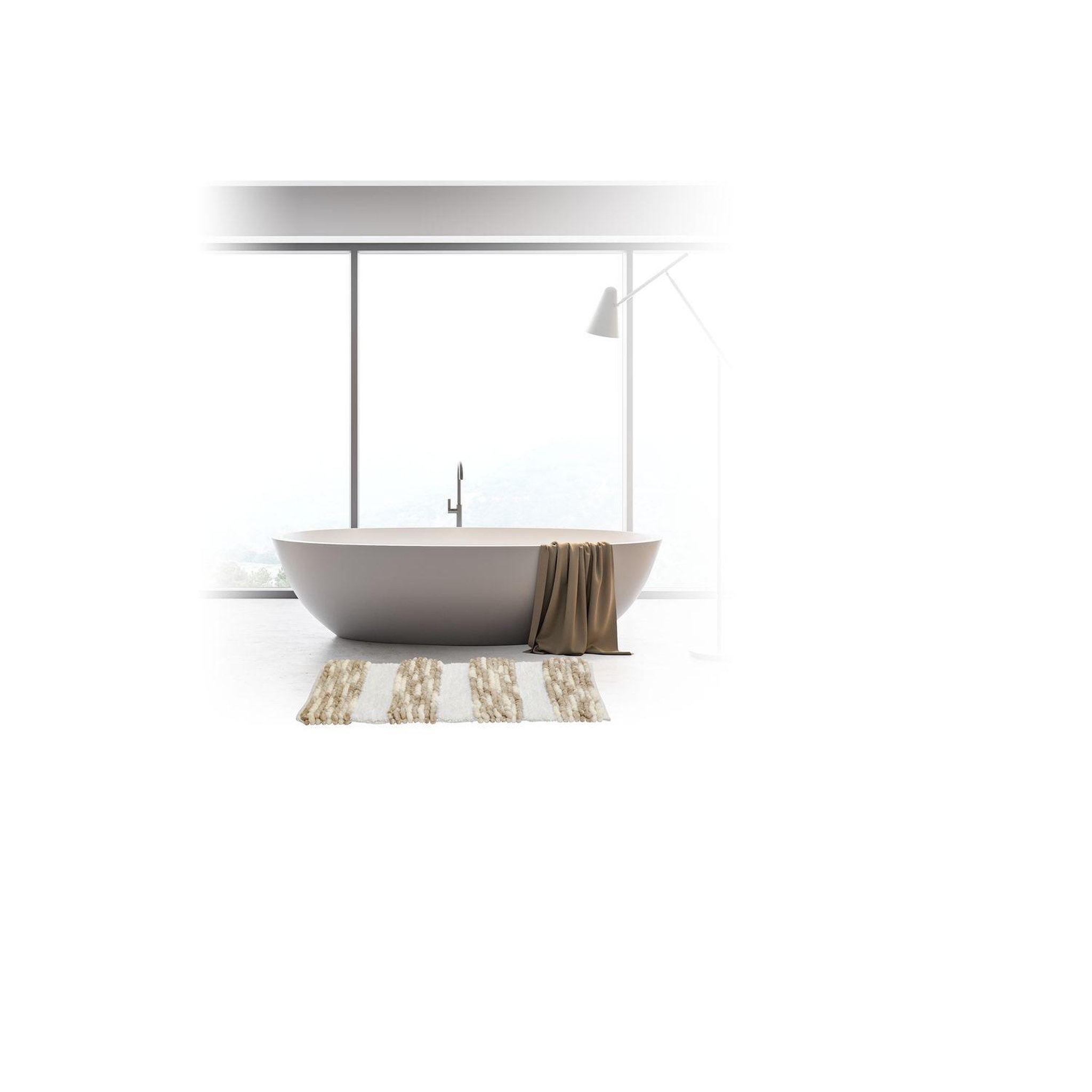 Voir la diapositive 4 : FIVE Tapis Epais pour salle de bain