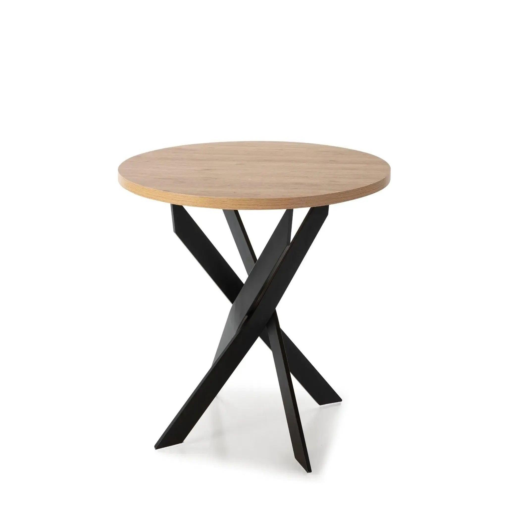 Voir la diapositive 1 : CASANOVA PARIS Minoa - table à manger ronde 120cmpieds en métal