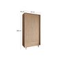 Voir la diapositive 4 : BEST MOBILIER Diego - armoire - effet bois - 92x180 cm