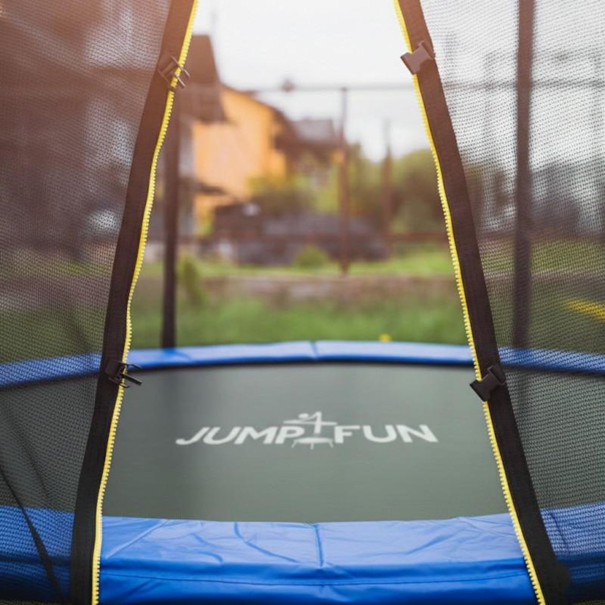 JUMP4FUN Trampoline pour enfant Jump4Fun Deluxe filet extérieur -6FT (185 cm)
