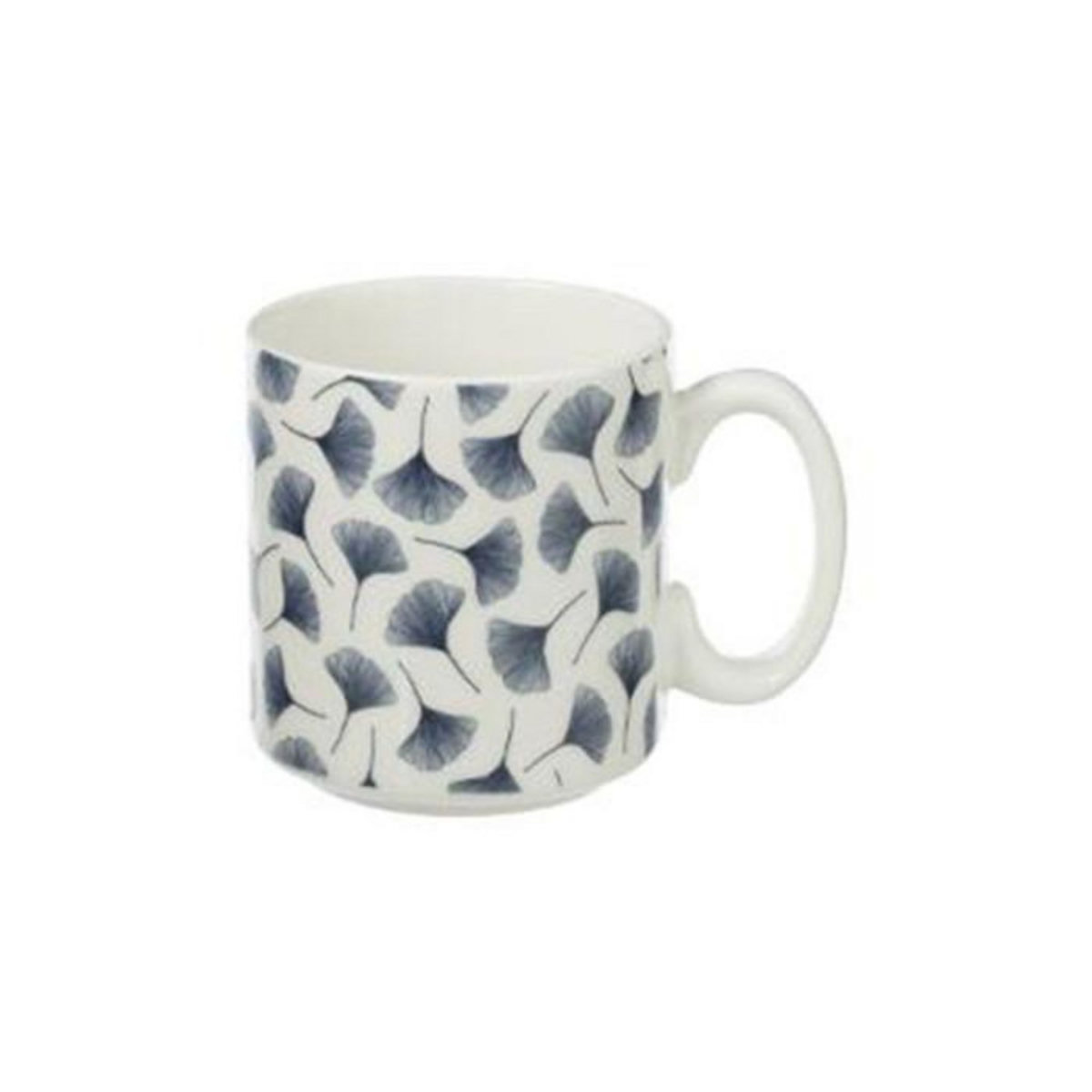 SECRET DE GOURMET Lot de 4 Mugs & Rack  Japan  26cl Blanc