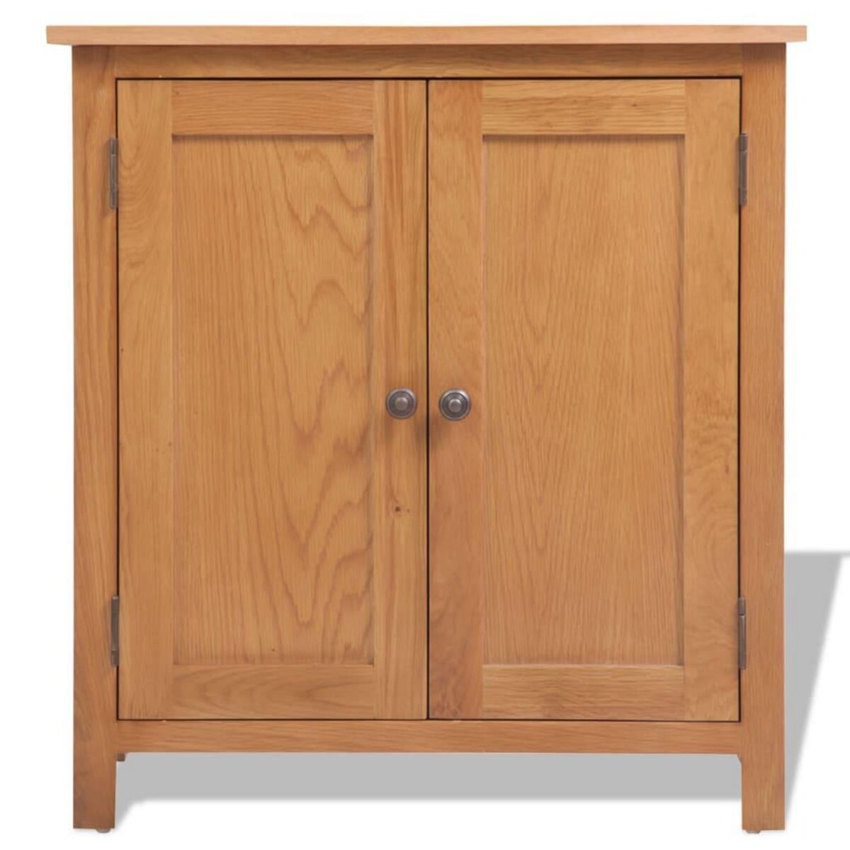 VIDAXL Buffet 70x35x75 cm Bois de chene massif