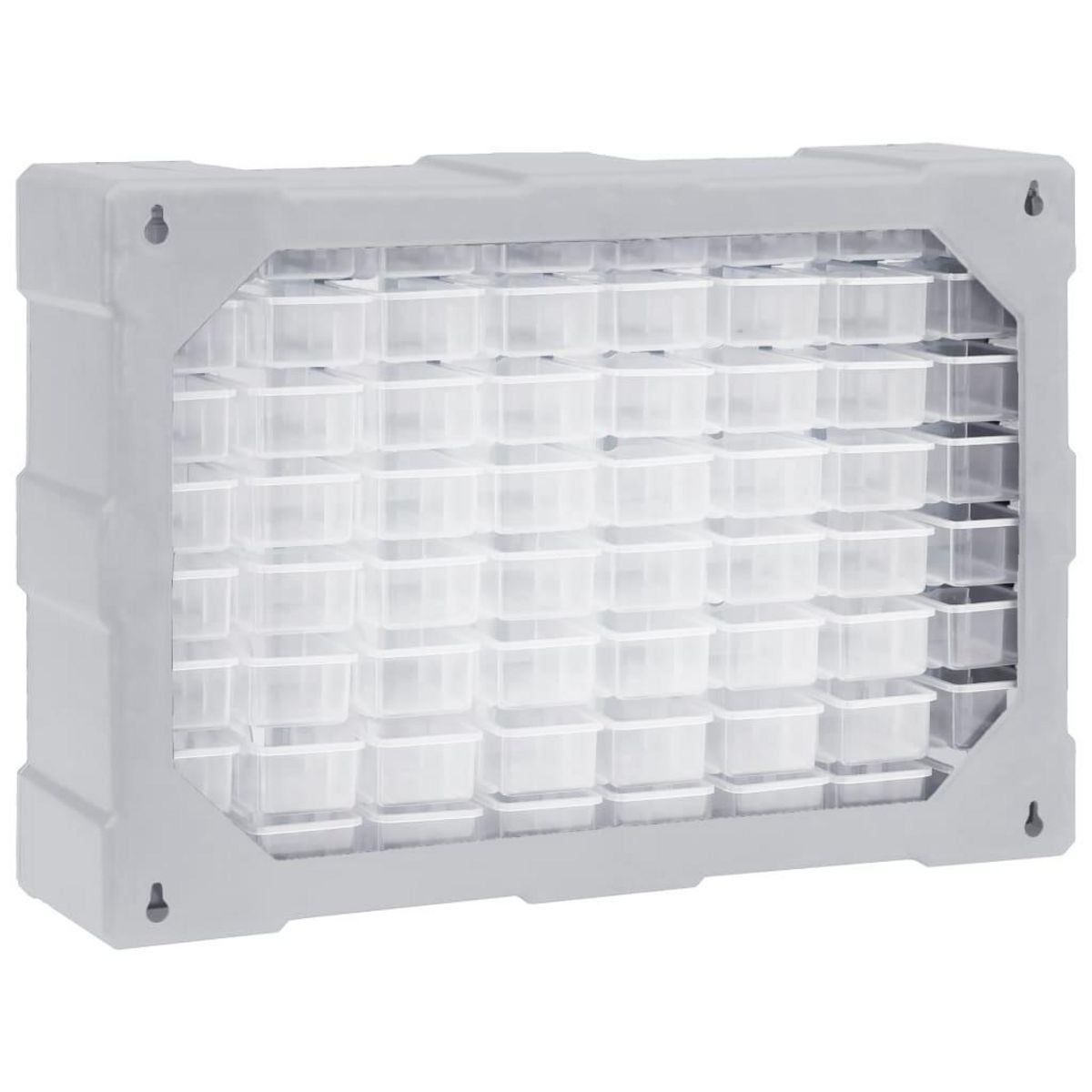 VIDAXL Organisateur multi-tiroirs avec 64 tiroirs 52x16x37,5 cm