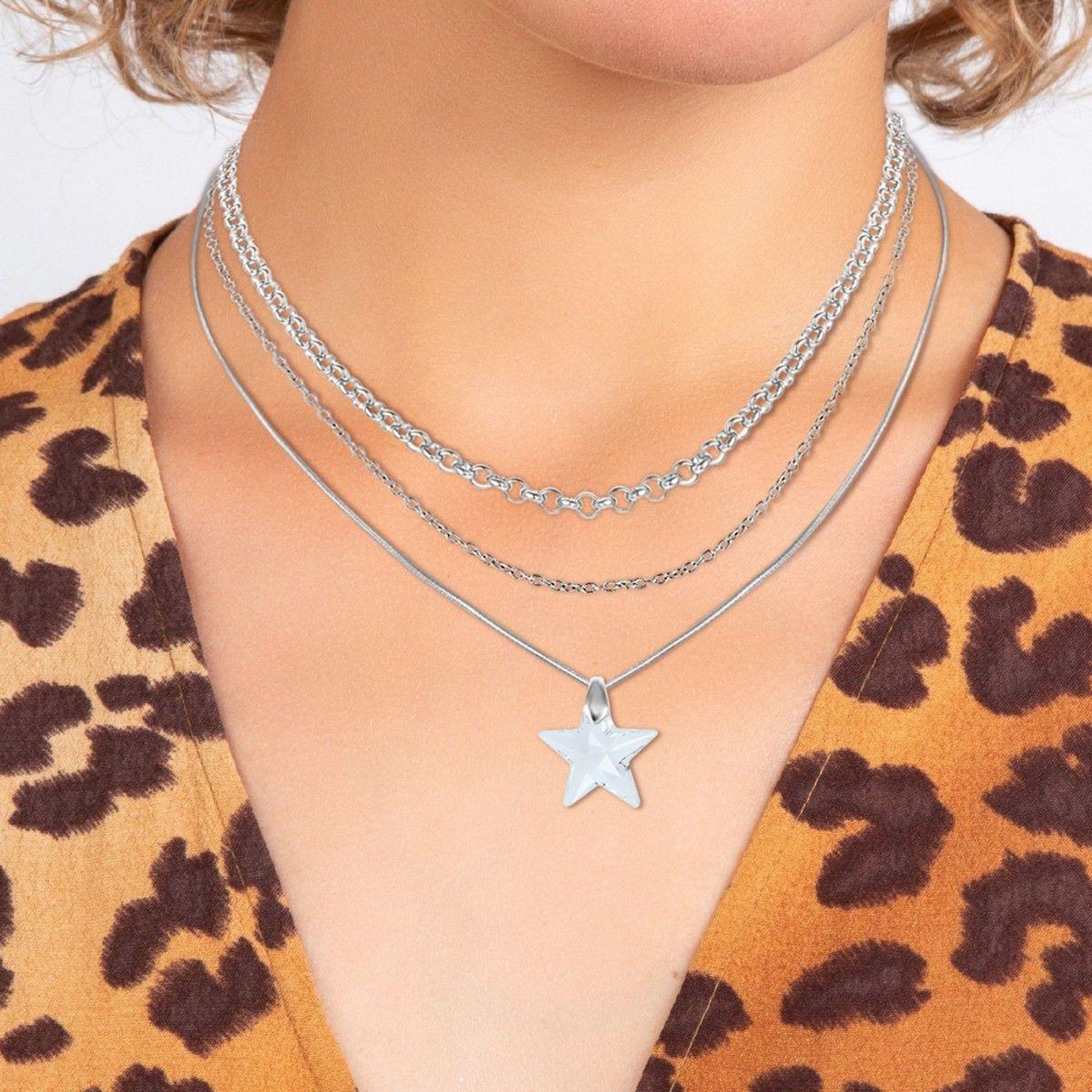 Voir la diapositive 2 : SC CRYSTAL Set de 3 colliers par SC Crystal®