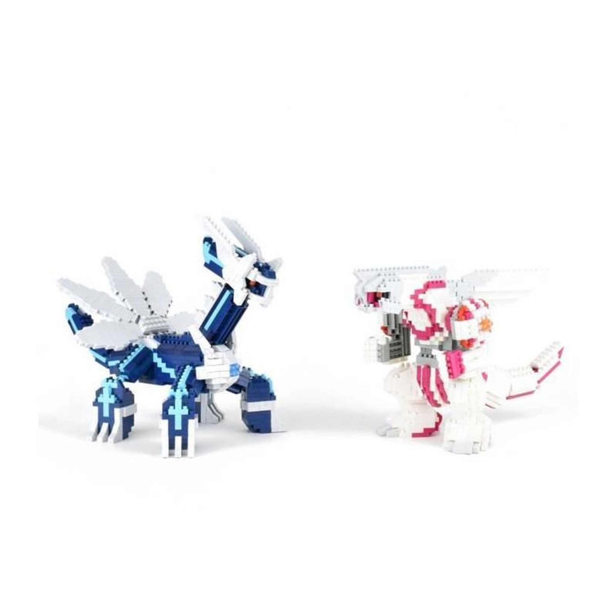 Voir la diapositive 2 : BANDAI Figurine en briques - BANDAI - NANOBLOCK - Pokémon - Palkia - 1050 pcs