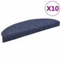 Voir la diapositive 2 : VIDAXL Tapis autoadhesifs de marches 10 pcs Bleu 65x21x4 cm Aiguillete