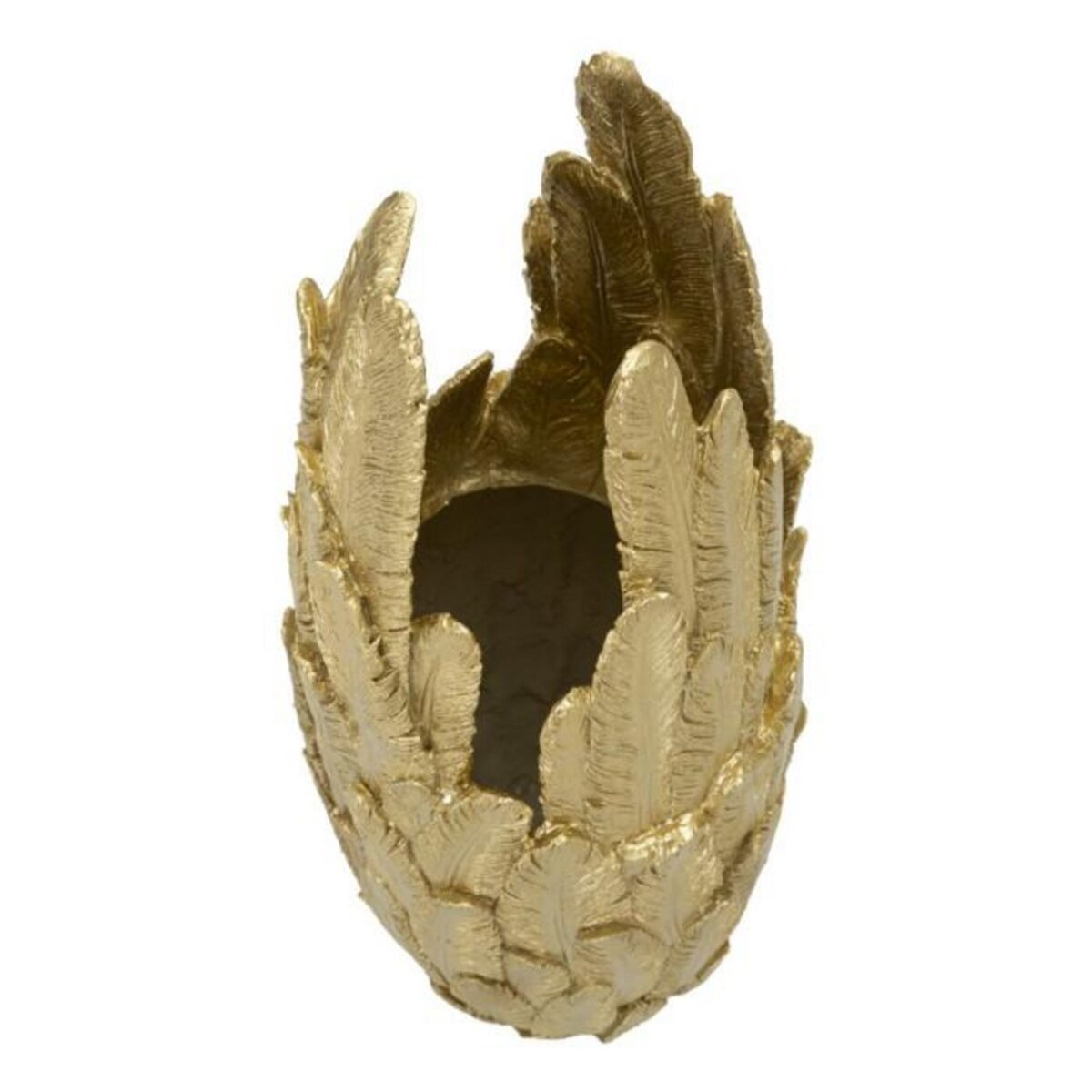 Paris Prix Vase Design Plumes  Feathers  80cm Or