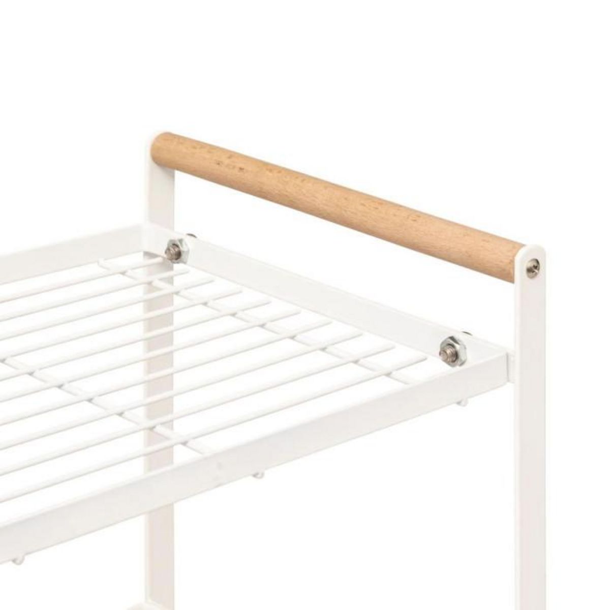 FIVE Étagère de Cuisine 2 Niveaux  Balm  33cm Blanc