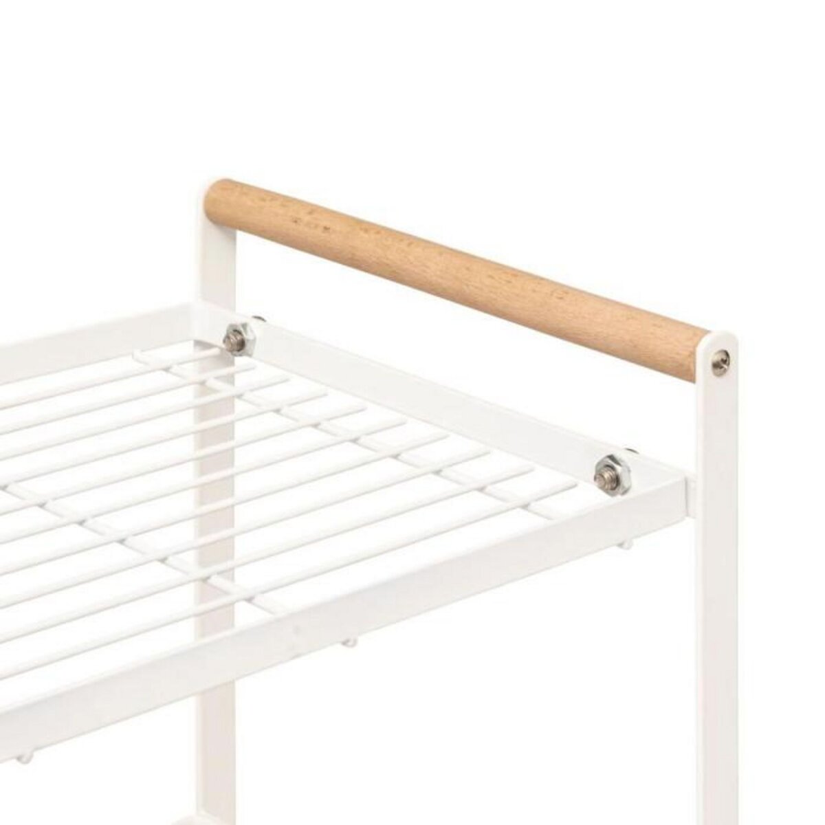 FIVE Étagère de Cuisine 2 Niveaux  Balm  33cm Blanc