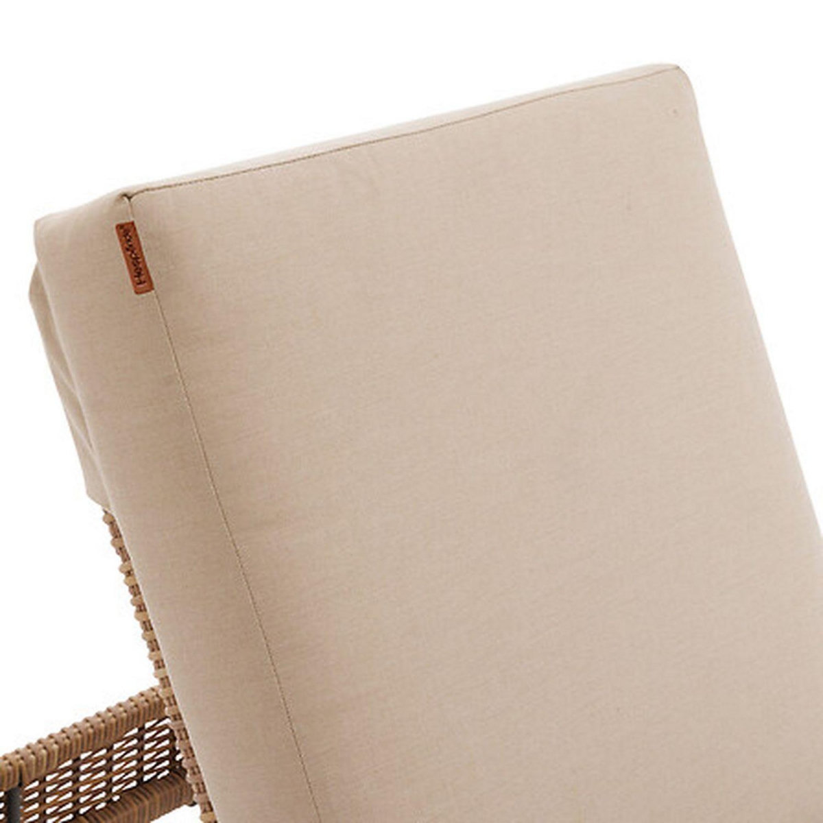 HESPERIDE Lit de piscine en aluminium et résine tressée avec roues BOALI - Savana