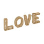 Voir la diapositive 1 : ATMOSPHERA Mot Déco à Poser  Love  59cm Naturel