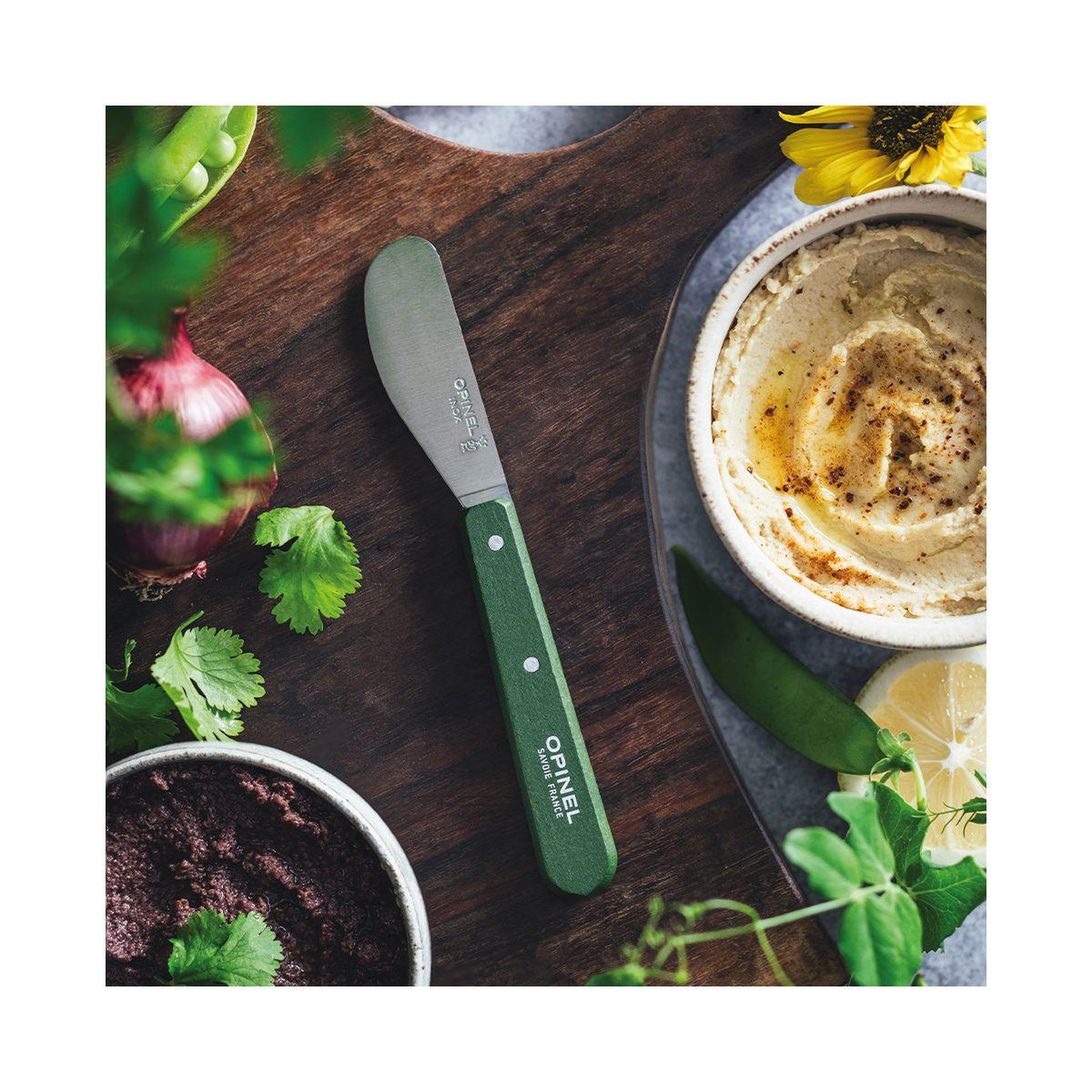Voir la diapositive 2 : Opinel Tartineur N117 Kaki