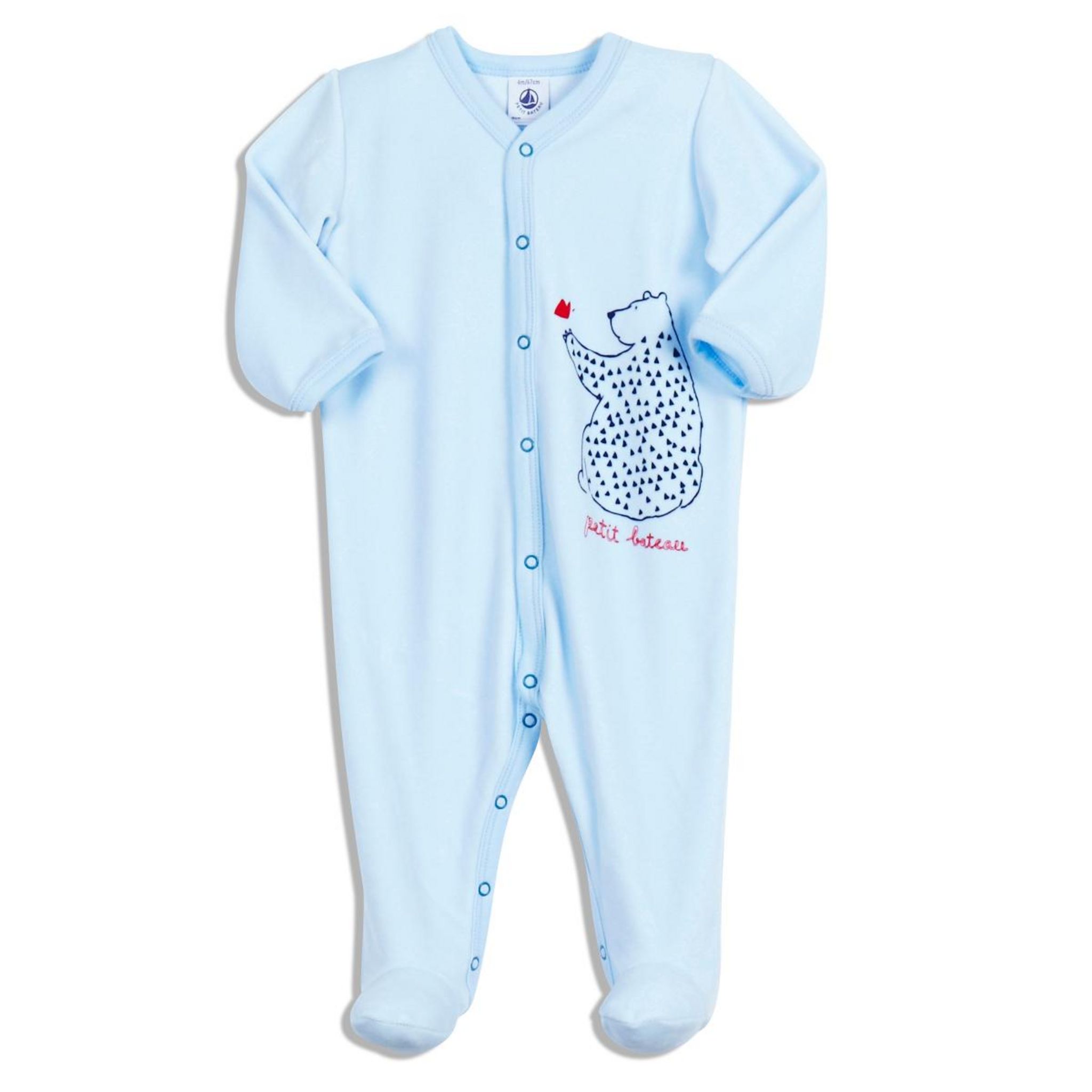 Pyjama Bébé Petit Bateau - Confort En Coton Doux, Qualité Française, Pour Un Sommeil Paisible
