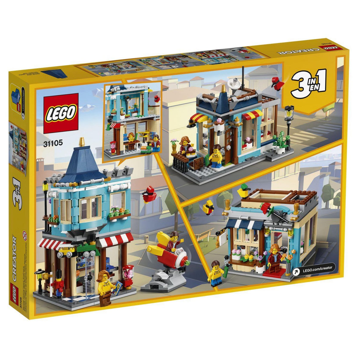 LEGO Creator 31105- le Magasin de Jouets du Centre Ville