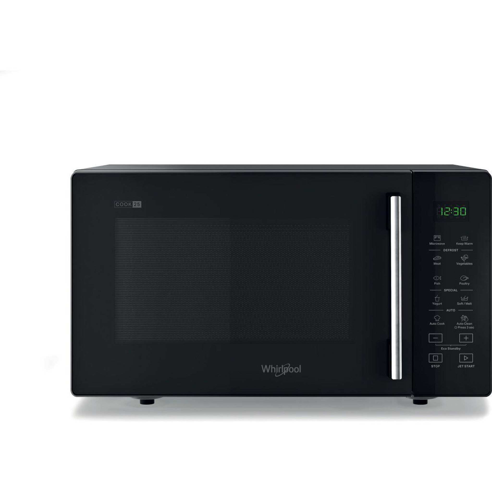 Voir la diapositive 2 : Whirlpool Micro-ondes solo 25l 900w noir - MWP251B