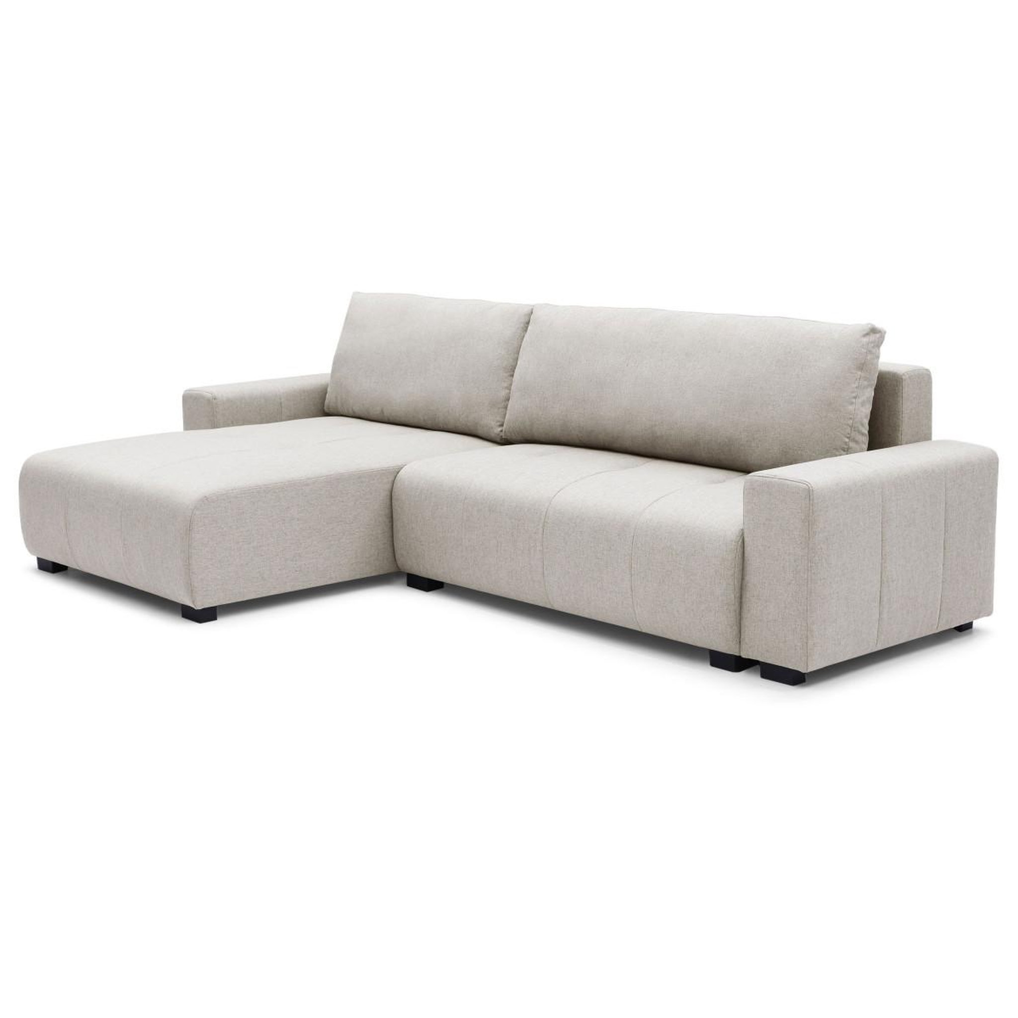 Voir la diapositive 2 : Paris Prix Canapé d'angle convertible  marcus  292cm beige