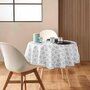 Voir la diapositive 4 : Paris Prix Nappe Ronde Antitache Imprimé  Kalini  180cm Gris