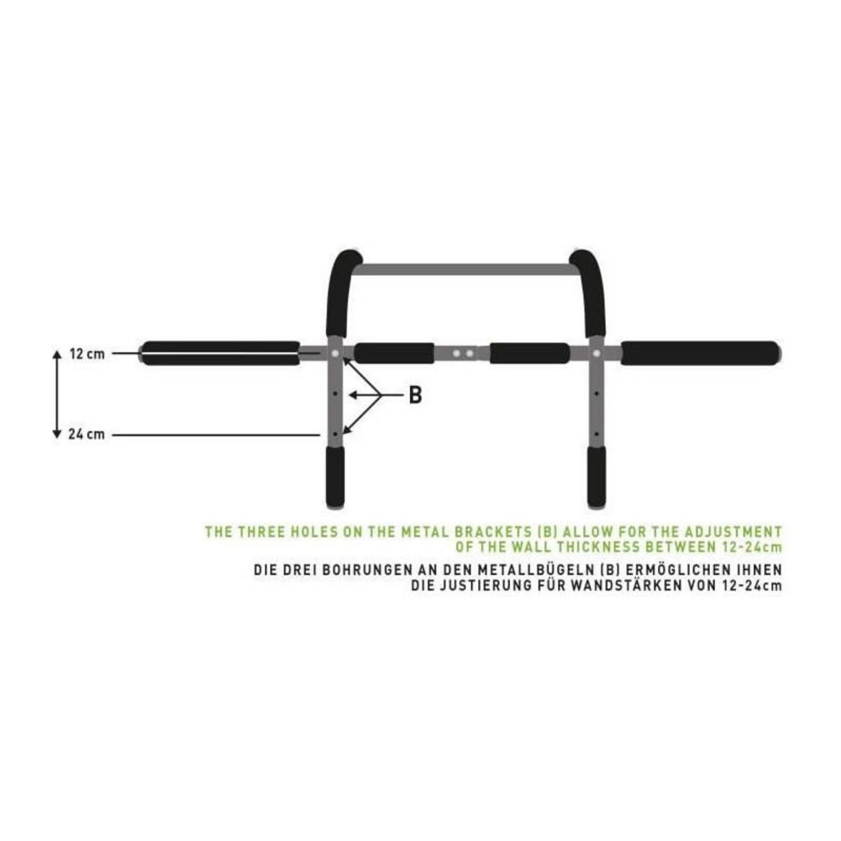 SCHILDKROT Barre porte de traction -Multifonctionnelle - SCHILDKRÖT