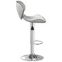 Voir la diapositive 4 : VIDAXL Tabouret de bar Blanc Similicuir