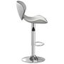 Voir la diapositive 4 : VIDAXL Tabouret de bar Blanc Similicuir