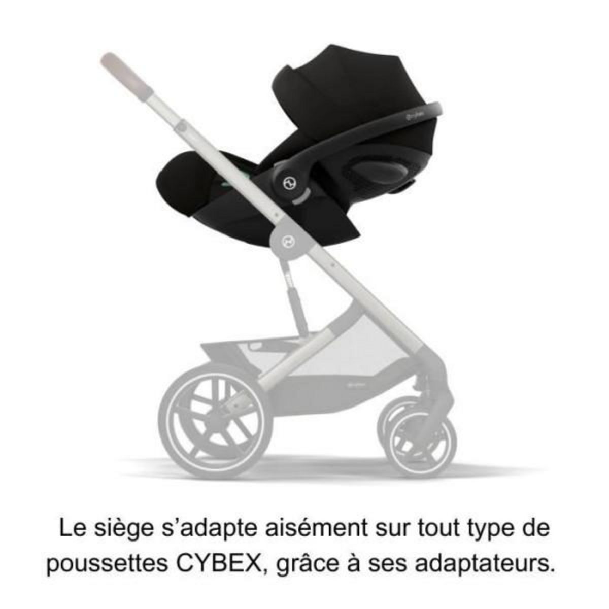 CYBEX Siege Auto  bébé Cloud G i-Size Plus - Moon Black - CYBEX