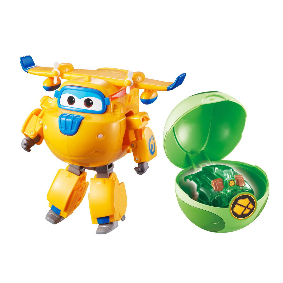 Auldey Super Wing Transforming Donnie + Earth Power